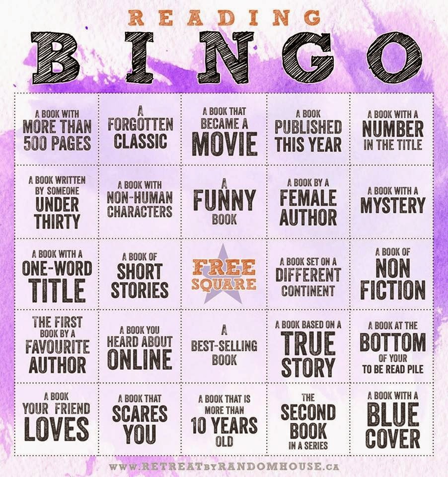 Book Club Bingo! |